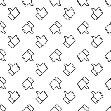 Sosyal medya seamless modeli. Vektör arka plan. 