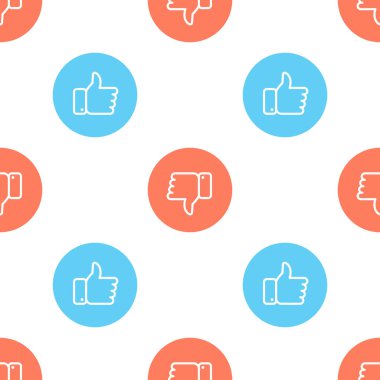 Sosyal medya seamless modeli. Vektör arka plan. 