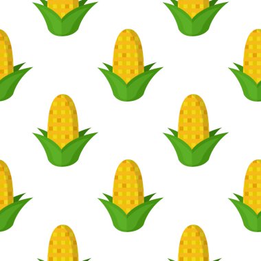 Seamless modeli. Mısır arka plan. Vektör çizim