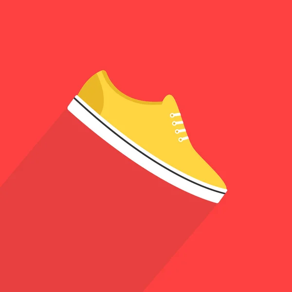 Icono Zapatillas Ilustración Vectorial — Vector de stock