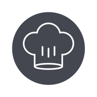 Aşçı şapka vektör illüstrasyon 