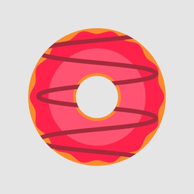 Çörek vektör çizim