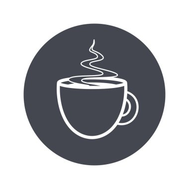 Kahve fincanının vektör çizimi