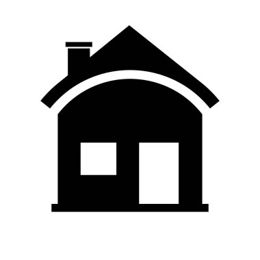 basit ev simgesivektör illüstrasyon