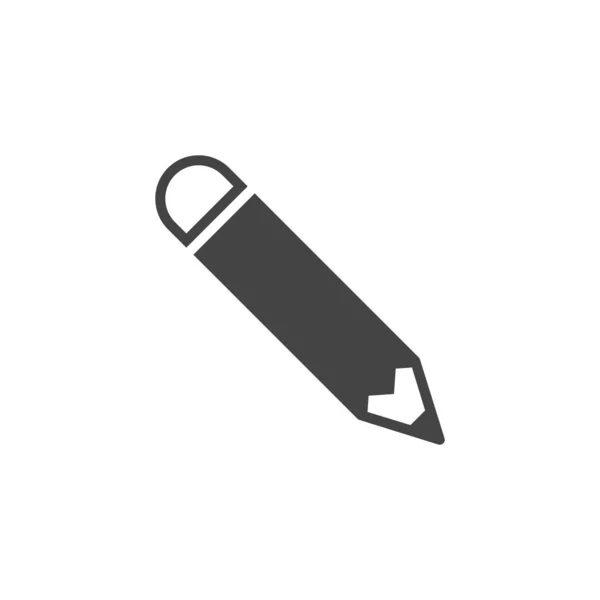 Vektorová Ilustrace Jednoduché Ikony Tužky — Stockový vektor