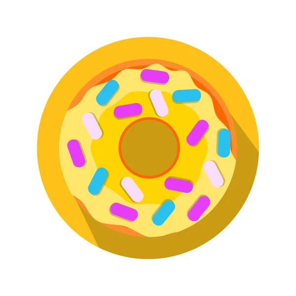 矢量图的甜甜圈 — 图库矢量图片