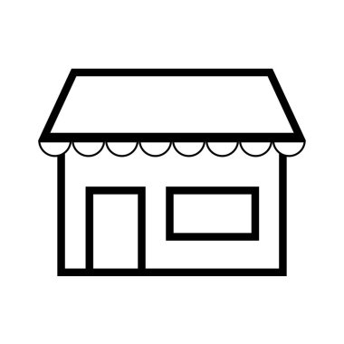 basit ev simgesivektör illüstrasyon