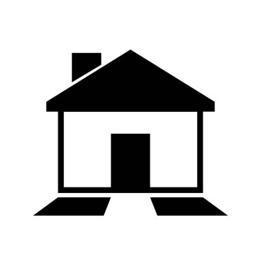 basit ev simgesivektör illüstrasyon