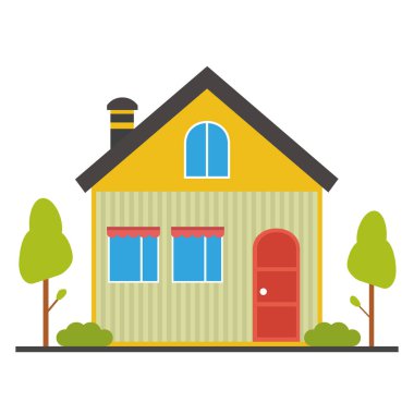 ev basit simgesivektör illüstrasyon