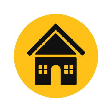 ev basit simgesivektör illüstrasyon