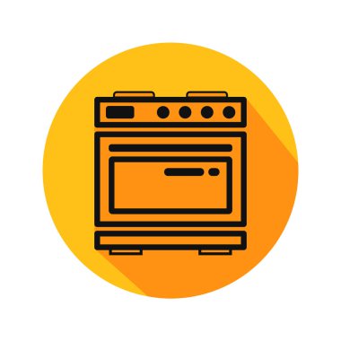 fırının vektör illüstrasyonu