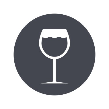 Şarap kadehi vektör çizim