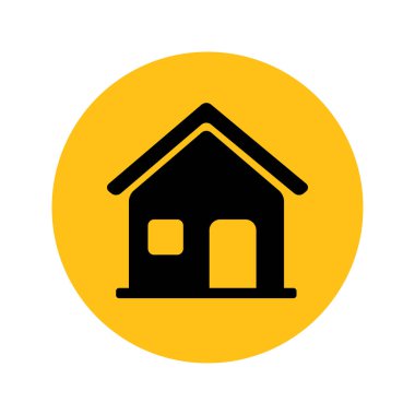 ev basit simgesivektör illüstrasyon