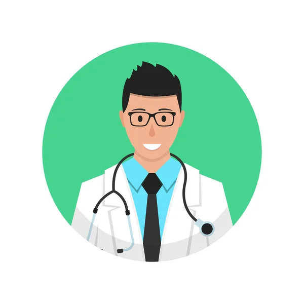 Vector Illustration Doctor — Stock Vector