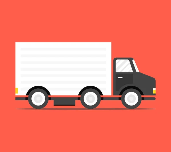 Illustration Vectorielle Camion Livraison — Image vectorielle
