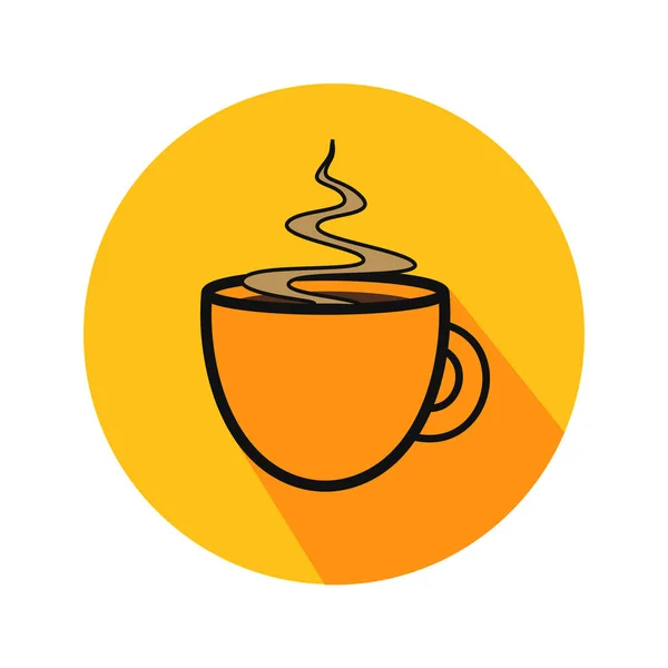 Vektor Illustration Kaffekopp — Stock vektor