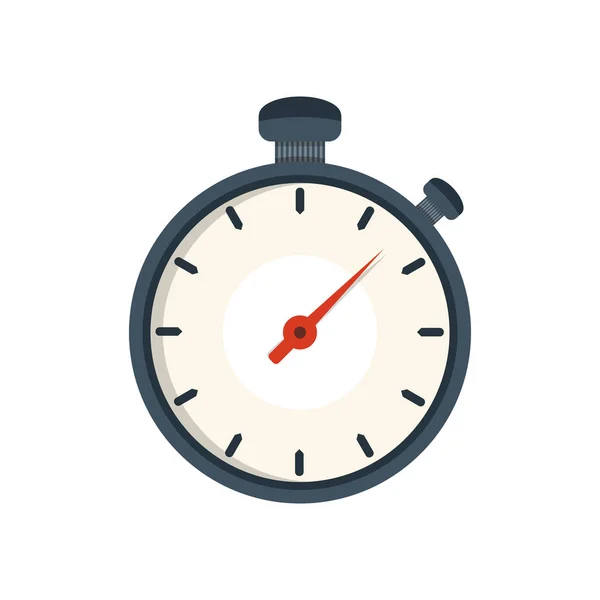 Vector Illustratie Van Stopwatch Witte Achtergrond — Stockvector