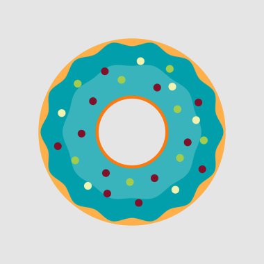 Çörek vektör çizim