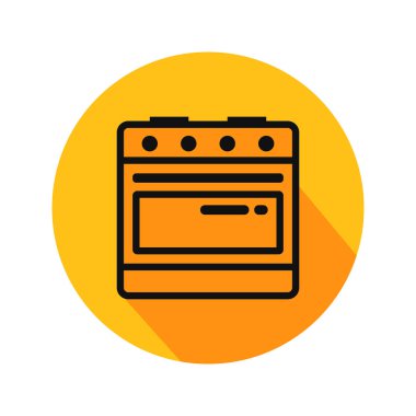 fırının vektör illüstrasyonu