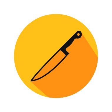 Mutfak bıçağının vektör çizimi