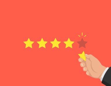 el veren yıldızların derece vektör illüstrasyon