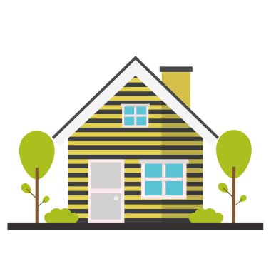 ev basit simgesivektör illüstrasyon