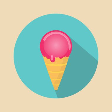 Dondurmanın vektör çizimi