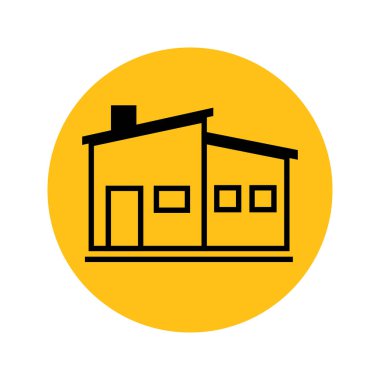 ev basit simgesivektör illüstrasyon