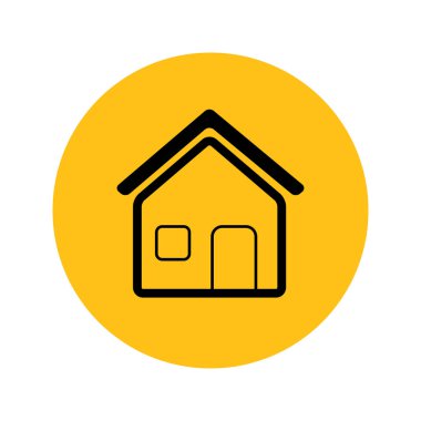 ev basit simgesivektör illüstrasyon