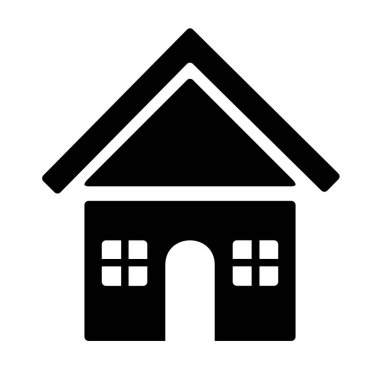 basit ev simgesivektör illüstrasyon