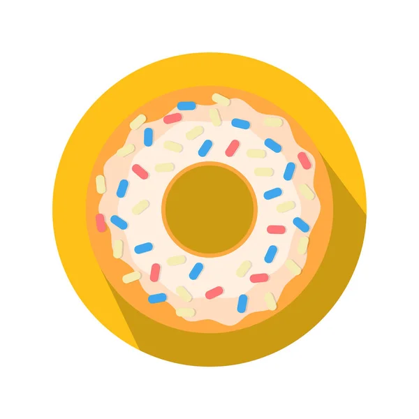 Vector Ilustración Donut — Archivo Imágenes Vectoriales