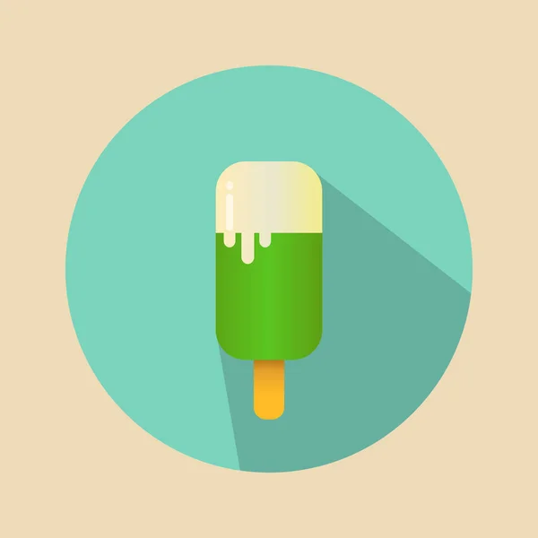 Vector Ilustración Helado — Archivo Imágenes Vectoriales