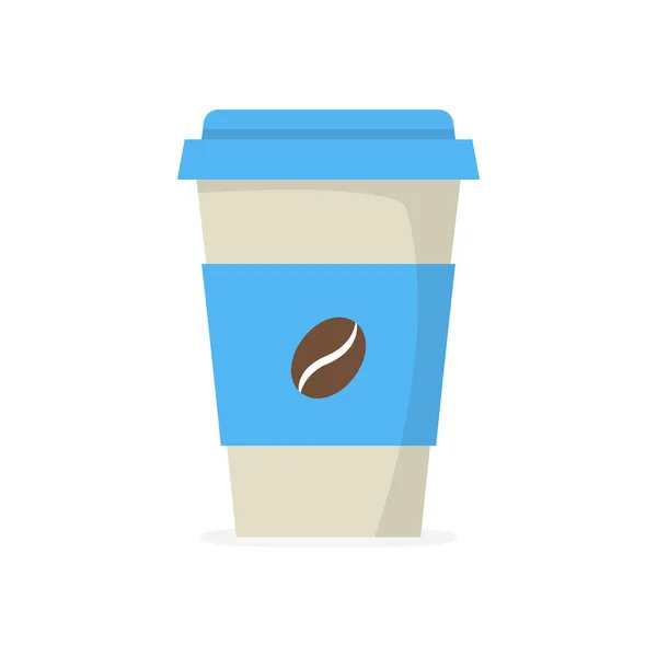 Vektor Illustration Disponibel Kopp Kaffe Coffee Konceptet — Stock vektor