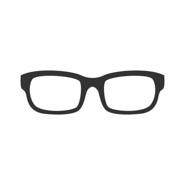 Vektör Gözlük Düz Simge — Stok Vektör