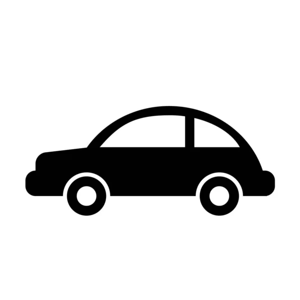 Ilustracja Wektorowa Ikony Samochodu — Wektor stockowy