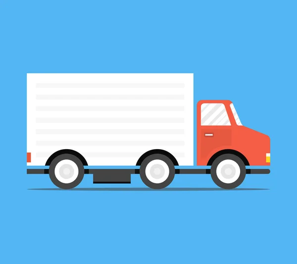 Illustration Vectorielle Camion Livraison — Image vectorielle