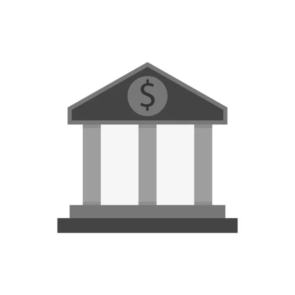 Ilustração Vetorial Ícone Banco — Vetor de Stock