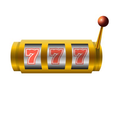 jackpot simgesi vektör illüstrasyon 