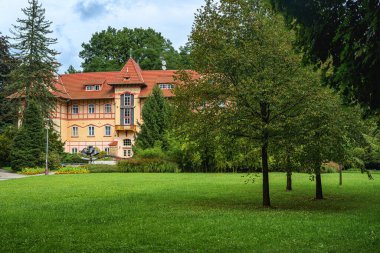 Luhacovice, Çek Cumhuriyeti - 14 Eylül 2025: Luhacovice, Güney Moravya, Çek Cumhuriyeti