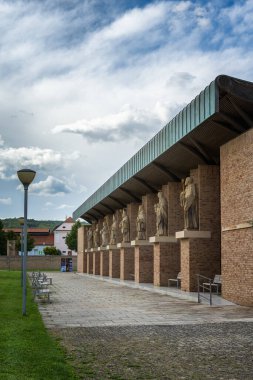 Velehrad, Uherske Hradiste, Çek Cumhuriyeti - 15 Eylül 2025: Velehrad hac alanı, Aziz Cyril ve Methodius Bazilikası