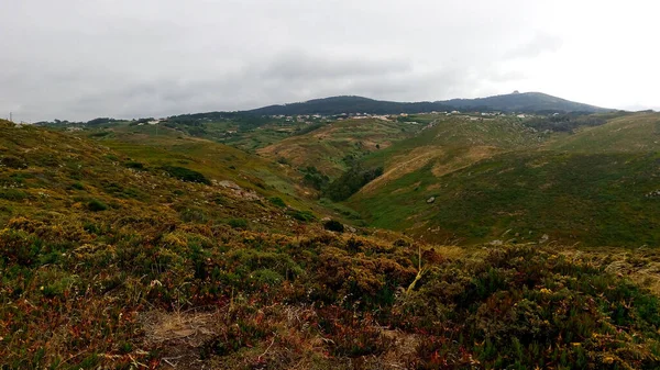 Krásný Výhled Hory Kopce Portugalsku — Stock fotografie