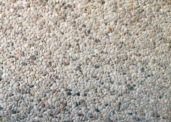 Tekstura Ściany Małych Kamieni — Zdjęcie stockowe