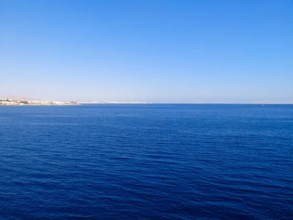 Vista Mar Vermelho Sharm Sheikh Ponta Sul Península Sinai Costa — Fotografia de Stock