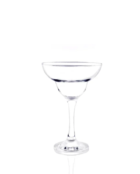 Cocktail Glas Vit Bakgrund — Stockfoto