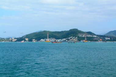 Nha Trang yakınlarındaki adalar. Vietnam
