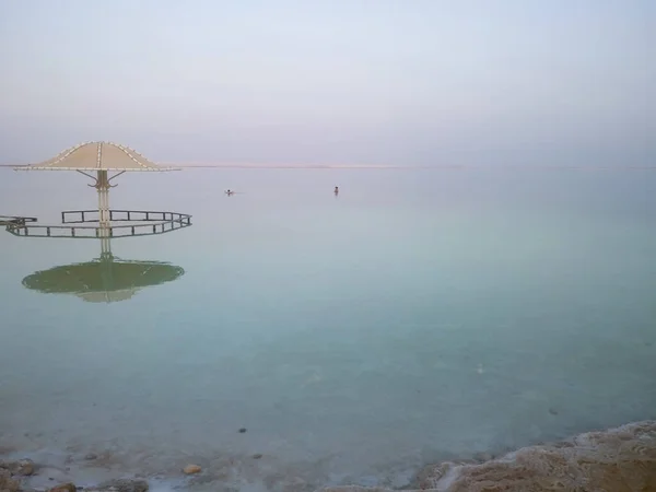 Pohled Mrtvé Moře Izraeli — Stock fotografie