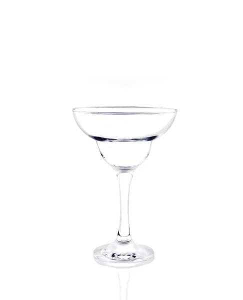 Cocktail Glas Vit Bakgrund — Stockfoto