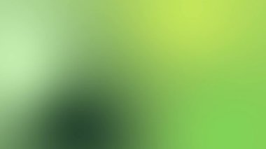 Yeşil renk gradyanı pürüzsüz hareket arkaplanı