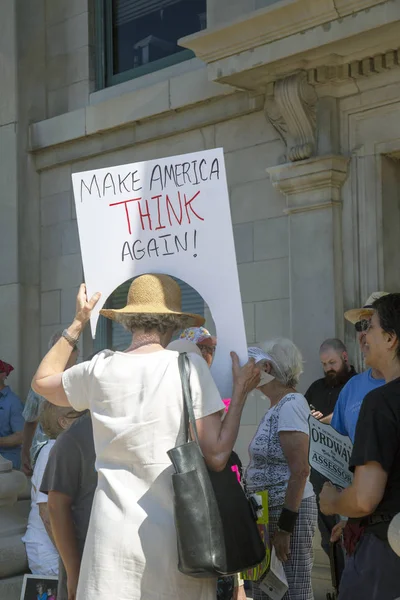 Columbia Missouri Juni 2018 Kundgebung Zum Protest Gegen Die Familiäre — Stockfoto