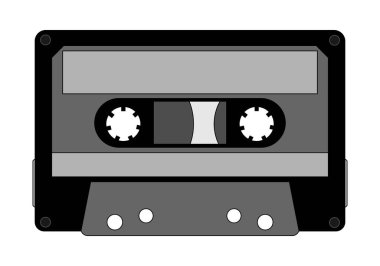 Gri tonlu Kaset. Klasik Müzik